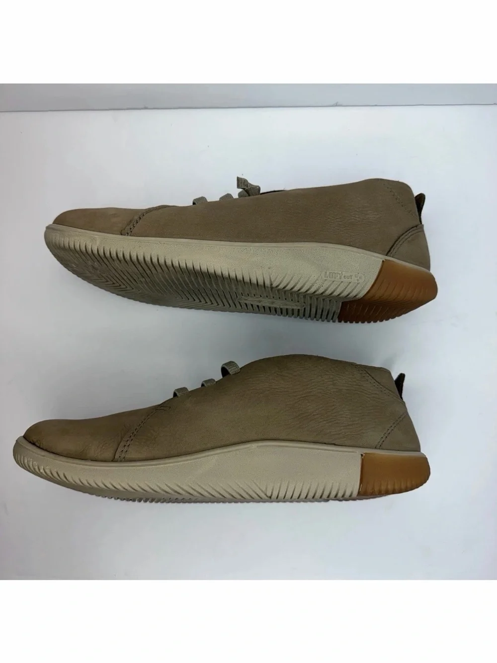 KEEN KNX Chukka Boots, Mens Sz 8.5 No-Tie Elastic Lace Shoes, Preferred Leather